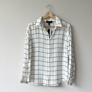 NWT BR Factory Drapey Classic Shirt